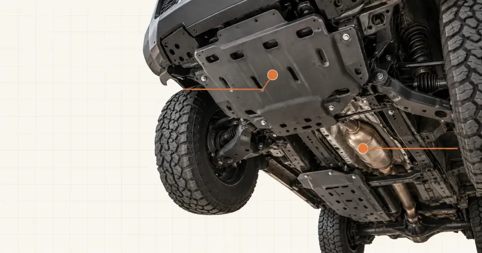 Which Skid Plates Should a 2024 Tacoma TRD Off-Road Add, Including Catalytic Protection?