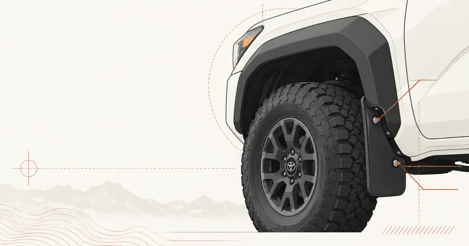 Do Front Splash Guards Fit a 2025 Tacoma? Check Flares and Trim First