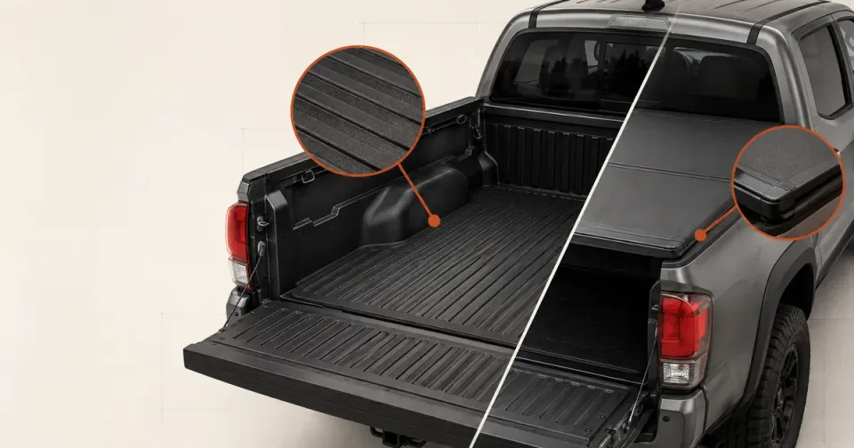 Should You Buy a Tacoma Bed Mat, a Tonneau Cover, or Both?