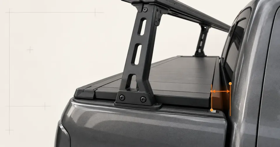 Can a Tacoma Hard or Retractable Cover Work With a Rack High Enough to Clear the Cab?