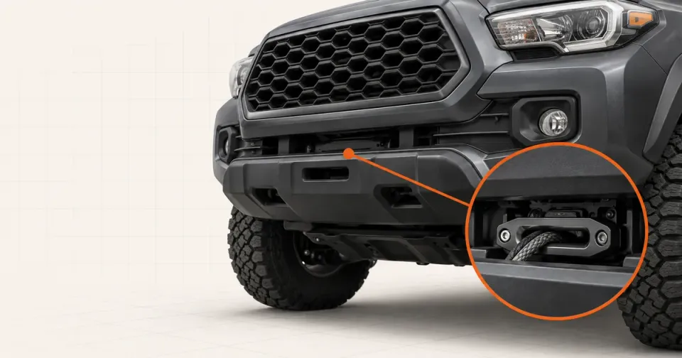 Can You Add a Winch to a 2016–2023 Tacoma Without a Full-Width Bumper?