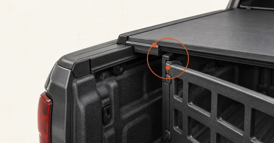 Will the OEM Tacoma Bed Cargo Divider Work With the OEM Hard Tri-Fold Tonneau?