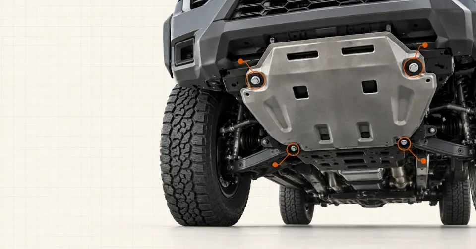 Does Toyota’s TRD Front Skid Plate Fit a 2025 Tacoma TRD Sport?