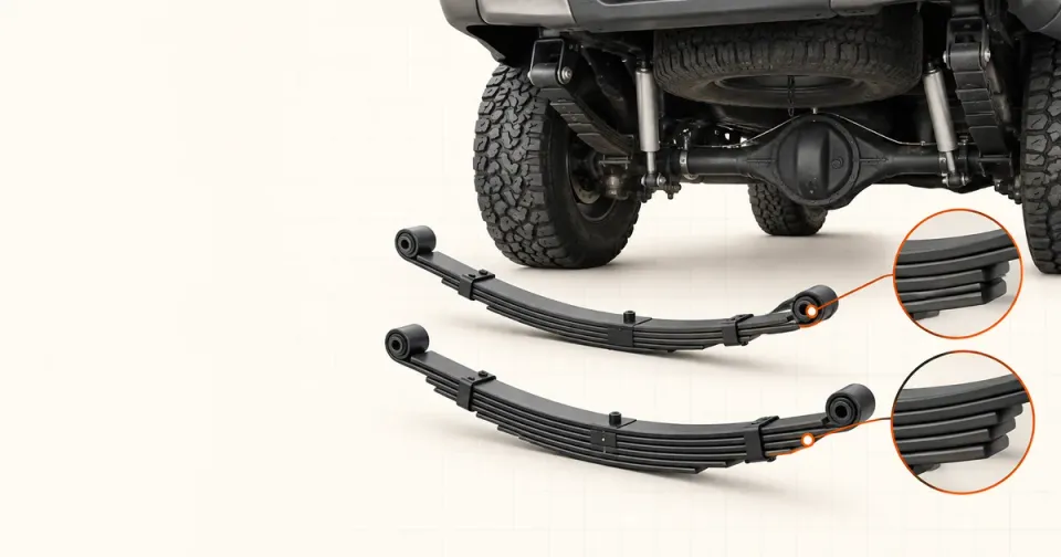 Should a Tacoma Use OME EL111R or EL112R Rear Leaf Springs?