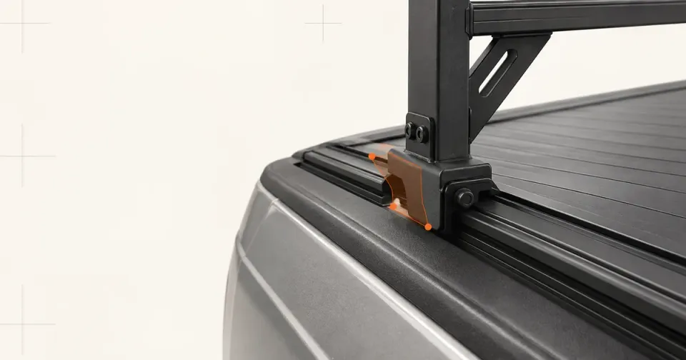 Does a RetraxONE XR Tonneau Cover Work With an upTOP Overland Bed Rack on a Tacoma?