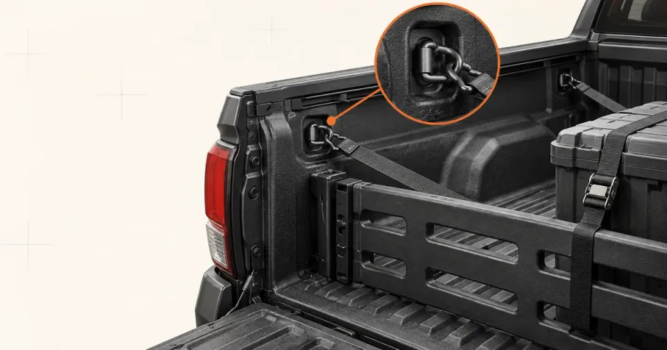 What Bed-Mat, Divider, or Extender Setup Keeps Tacoma Cargo From Sliding?
