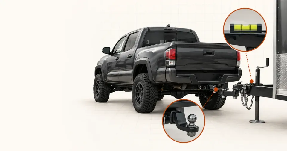 How Should a 2019 Manual Tacoma With a 3-Inch Lift Be Corrected Before Towing?
