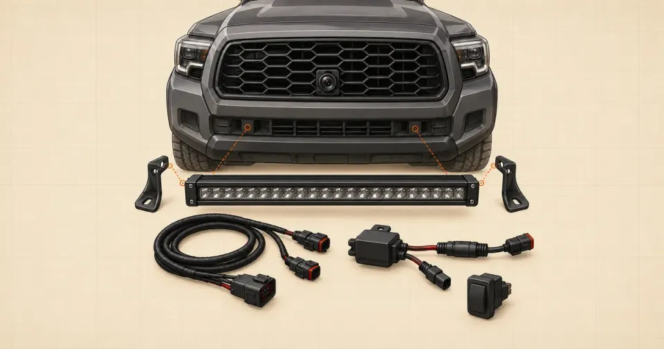 What Else Do You Need to Install a Light Bar on a 2024+ Tacoma?