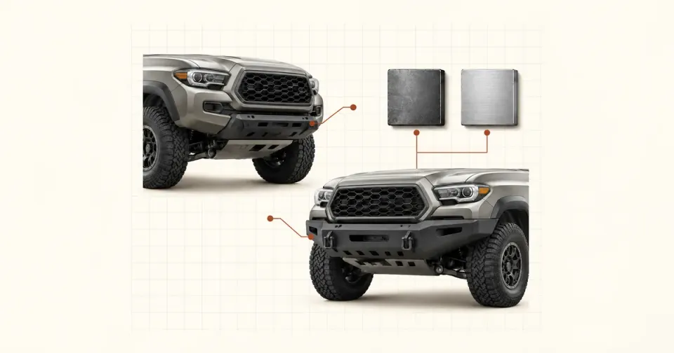 Which Tacoma Front Bumper Should You Choose: Low-Profile or Full Replacement, Steel or Aluminum?
