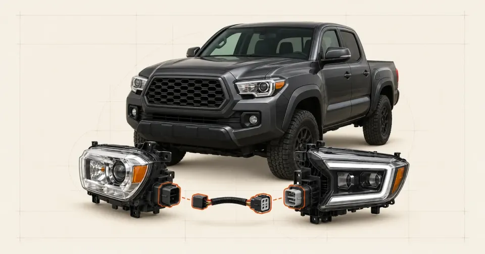 OEM or Aftermarket LED Headlights for a 2016–2023 Tacoma?