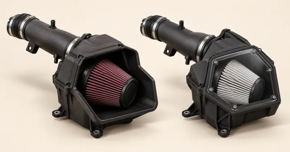 K&N vs aFe Intakes for a 2024–2026 Tacoma 2.4L Turbo