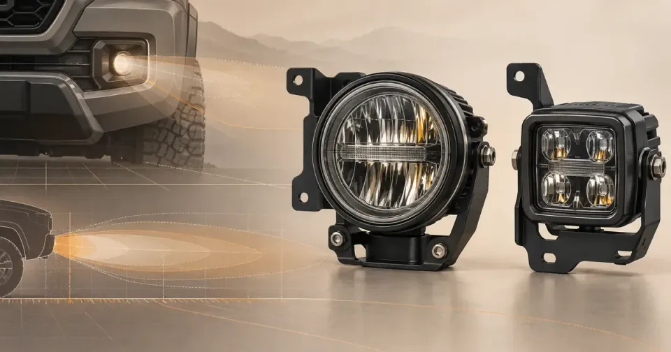 Rigid vs Diode Dynamics Fog Lights for a 2016–2023 Tacoma