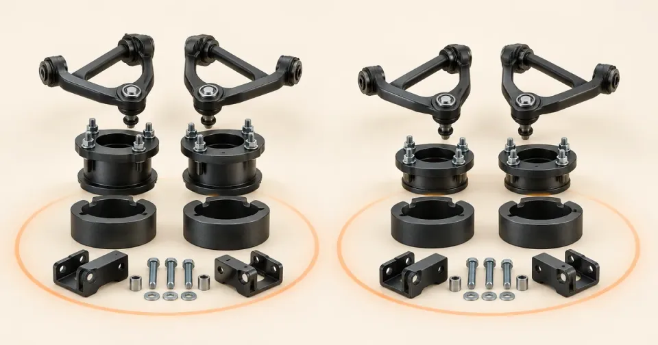 Rough Country vs ReadyLIFT for a 2024–2026 Tacoma