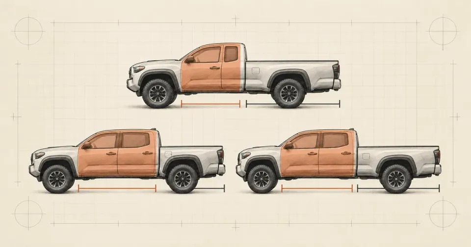 Access Cab vs. Double Cab, 5-Foot vs. 6-Foot Bed: What Fits?