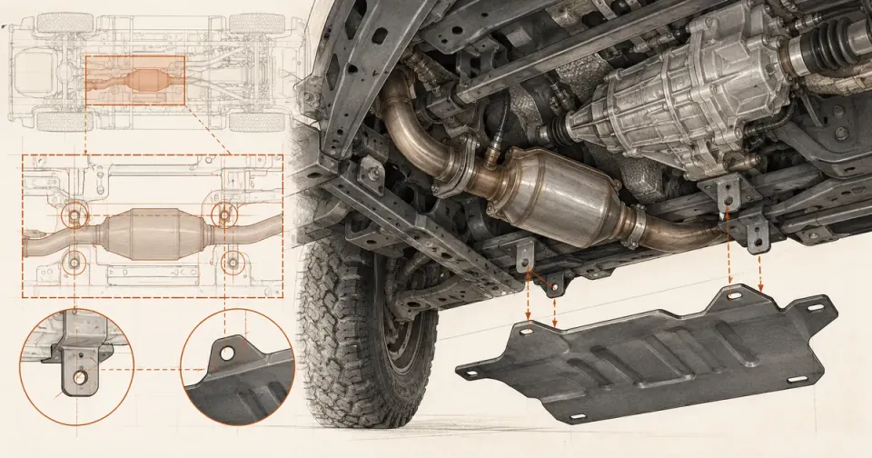Which Cat Shield Fits a Third-Gen Tacoma 2.7L 4x4 Manual?