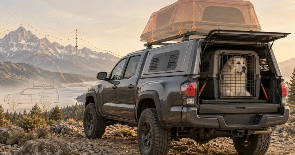 Will a WanderFox Den Fit a Large Dog and a Future Rooftop Tent?